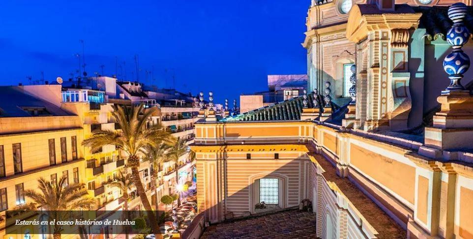 Apartamento Huelva-Centro La Merced WIFI 300MB Exterior foto